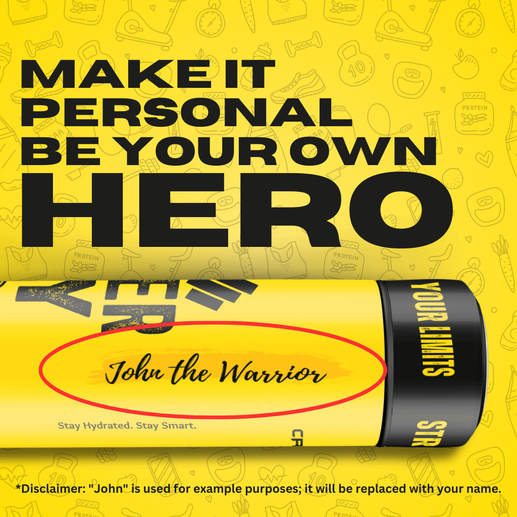 Stronger Every Day - Smart Insulated Stainless Steel Motivational Bottle with Temperature Display