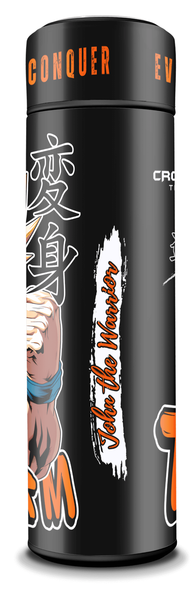 Evolve Transform - Smart Insulated Stainless Steel Motivational Bottle with Temperature Display & Powerful Graphics
