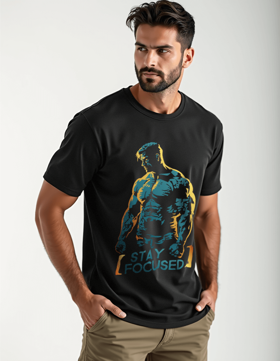 Stay Focused - Motivational Unisex T-Shirt