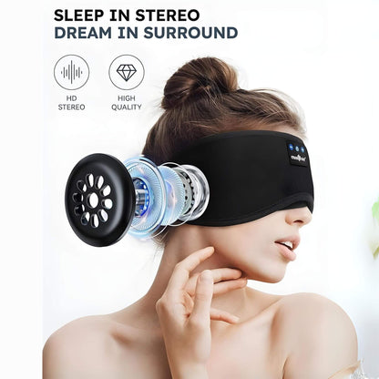 Wireless Sleep Mask with Built-in Headphones