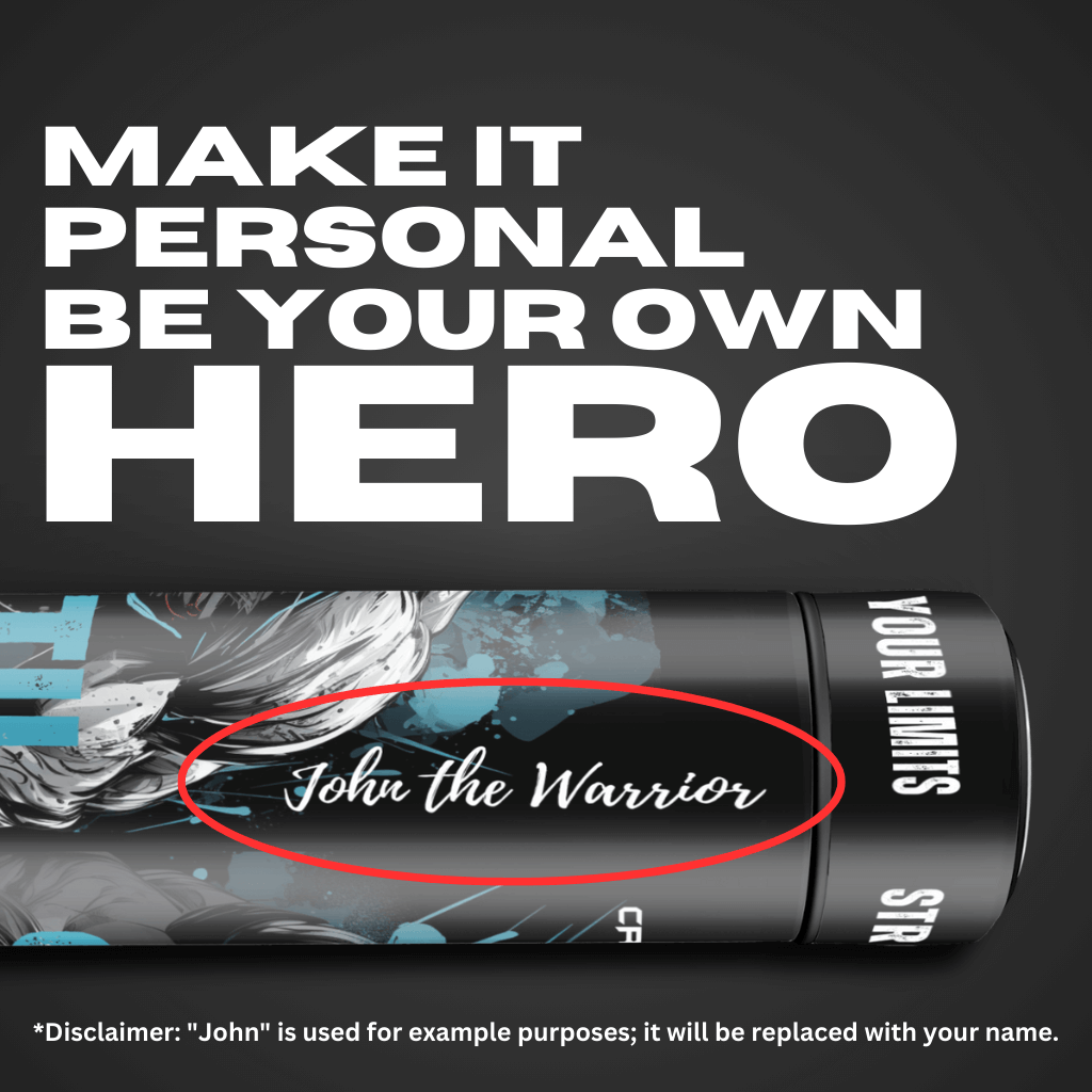 Smart Insulated Stainless Steel Motivational Bottle with Temperature Display & Gorilla Graphics