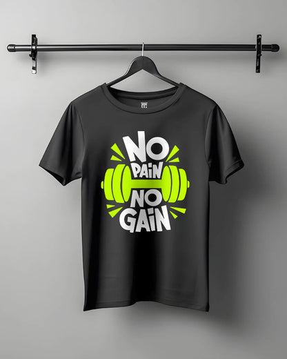 No Pain No Gain - Motivational Unisex T-Shirt