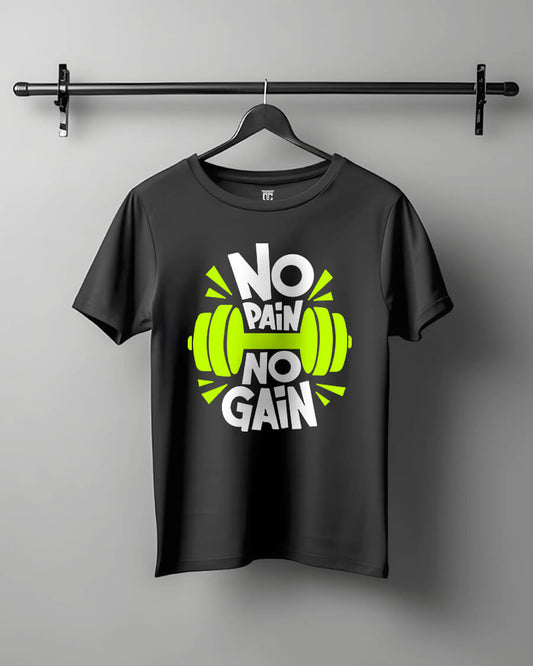 No Pain No Gain - Motivational Unisex T-Shirt