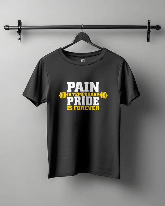 Pain Is Temporary - Motivational Unisex T-Shirt