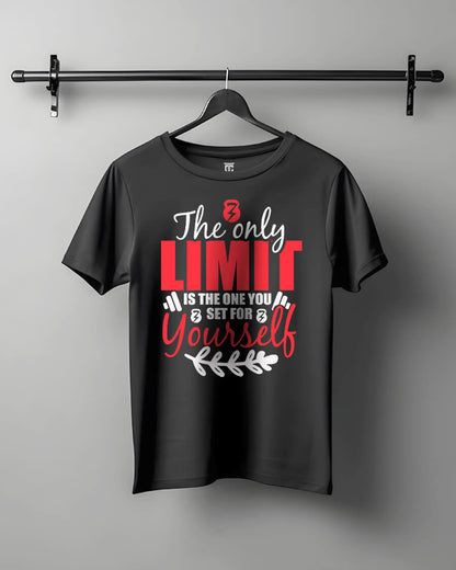 Limitless: Set Your Own Boundaries - Motivational Unisex T-Shirt