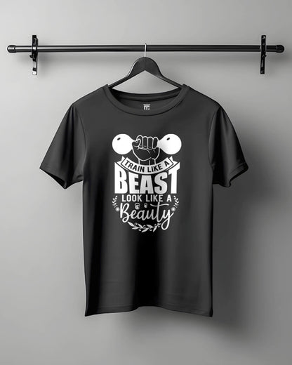 Train Like A Beast 2 - Motivational Unisex T-Shirt