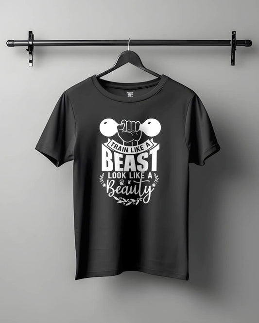 Train Like A Beast 2 - Motivational Unisex T-Shirt