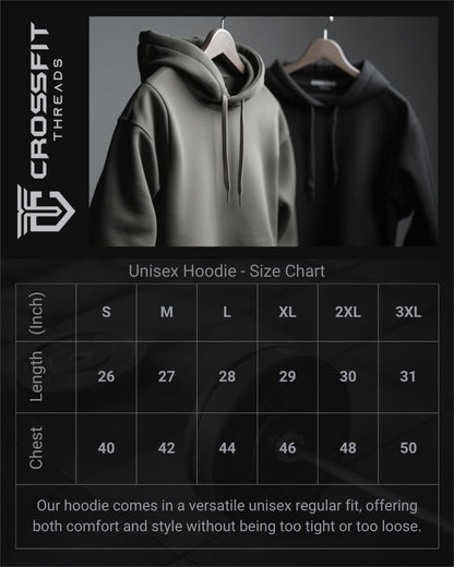 Strength Defined - Motivational Unisex Sweatshirt Hoodie